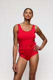 Marie Jo Soft Studio Tank Top in Red - Lily Pad Lingerie