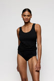Marie Jo Soft Studio Tank Top in Black - Lily Pad Lingerie
