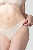 Huha Mineral Undies - Low Profile Thong in Blk, Grey & Beige