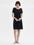 Nanso Hento S/Slv Nightdress in Black