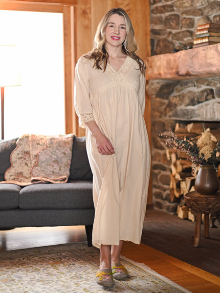 April Cornell Dream Nighty in Ecru