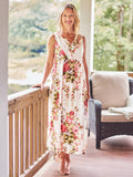 April Cornell Cottage Rose Nighty in Ivory