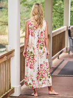 April Cornell Cottage Rose Nighty in Ivory