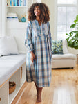 April Cornell Smoky Day Plaid Nighty