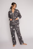 PJ Salvage Flannel Star Gazer PJ Set