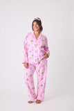 PJ Salvage Flannel Flamingo PJ Set