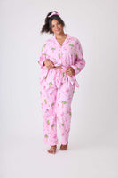 PJ Salvage Flannel Flamingo PJ Set