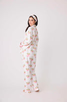 PJ Salvage Flannel Coffee Latte PJ Set