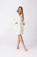 PJ Salvage Let's Get Cozy Robe in Ivory