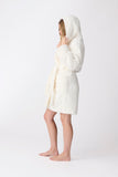 PJ Salvage Let's Get Cozy Robe in Ivory