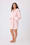 PJ Salvage Let's Get Cozy Robe in Pink Pearl