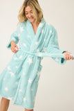 PJ Salvage Let's Get Cozy Stars Robe