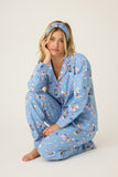 PJ Salvage Baked Woof Love Flannel PJ Set