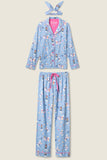 PJ Salvage Baked Woof Love Flannel PJ Set