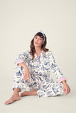 PJ Salvage Bon Voyage Flannel PJ Set