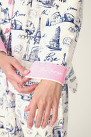 PJ Salvage Bon Voyage Flannel PJ Set
