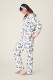 PJ Salvage Bon Voyage Flannel PJ Set
