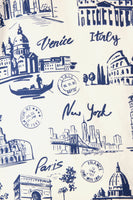 PJ Salvage Bon Voyage Flannel PJ Set
