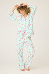 PJ Salvage Ma Cherie Cherry Flannel PJ Set