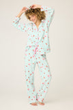 PJ Salvage Ma Cherie Cherry Flannel PJ Set