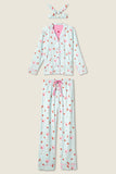 PJ Salvage Ma Cherie Cherry Flannel PJ Set