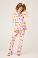 PJ Salvage Bf Brunch Club Flannel PJ Set
