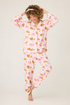 PJ Salvage Bf Brunch Club Flannel PJ Set
