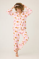 PJ Salvage Bf Brunch Club Flannel PJ Set