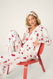 PJ Salvage Let's Get Toasty Flannel Pajama Set