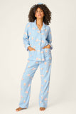 PJ Salvage Fizz The Season Flannel Pajama Set