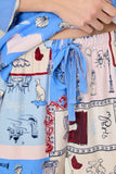 PJ Salvage Bonjour Flannel PJ Set