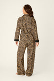 PJ Salvage Wild at Heart Animal Print Flannel PJ Set