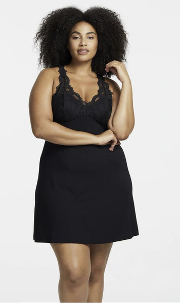 Fleur't Iconic Chemise in Black