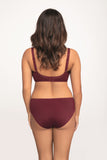 Corin Virginia Brief in Burgundy