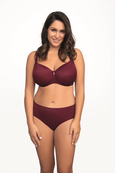 Corin Virginia Spacer Bra in Burgundy