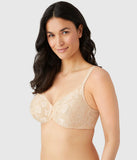 Wacoal Awareness Wired Bra - Black & Beige - Lily Pad Lingerie