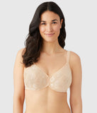 Wacoal Awareness Wired Bra - Black & Beige - Lily Pad Lingerie