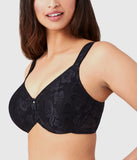 Wacoal Awareness Wired Bra - Black & Beige - Lily Pad Lingerie