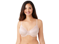 Wacoal Back Appeal Wired Bra in Rose Dust