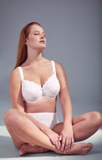Anita (Rosa Faia) Bobette U/Wire Full Cup Bra in Crystal & Black - Lily Pad Lingerie