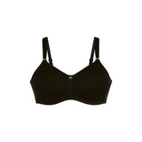 Anita Claire Wirefree Spacer Bra in Rosewater & Black