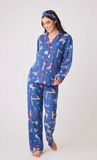 PJ Salvage Flannel Love Leo Rescue PJ Set