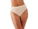 Wacoal B-Smooth® Seamless Hi-Cut Brief in Black, Ivory & Beige