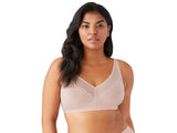 Wacoal Wirefree Bra - Elevated Allure in Rose Dust & Black