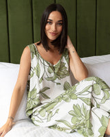 Fable & Eve Chiswick L/Slv Floral Long Nightdress