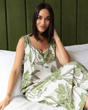 Fable & Eve Chiswick L/Slv Floral Long Nightdress
