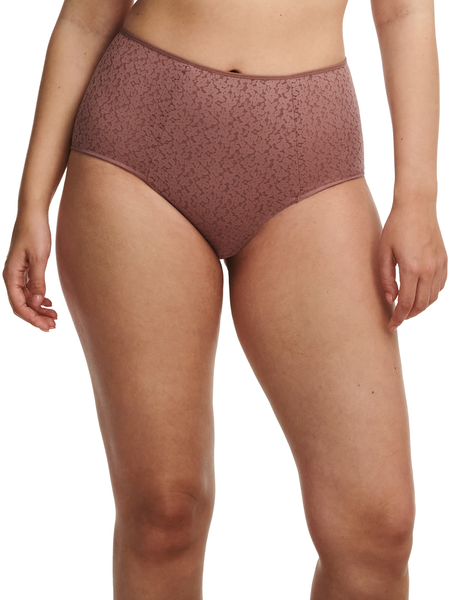 Chantelle Norah Comfort Light Control High Waist Brief - Henna