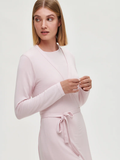 Nanso Hento Wrap Dressing Gown in Soft Pink