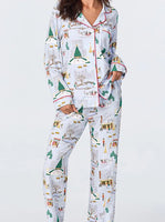 BedHead L/Slv Classic PJ Set - Holiday in the City