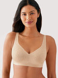 Wacoal Inside Job Wirefree Bra in Sand & Black - CHECK QTY - Lily Pad Lingerie